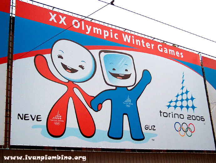 Neve e Gliz le Mascotte delle XX Olimpiadi Invernali Torino 2006