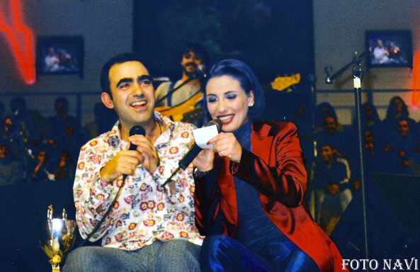 ELIO PAOLA MAUGERI NIGHT EXPRESS PROPAGANDA MILANO 8 DICEMBRE 1997