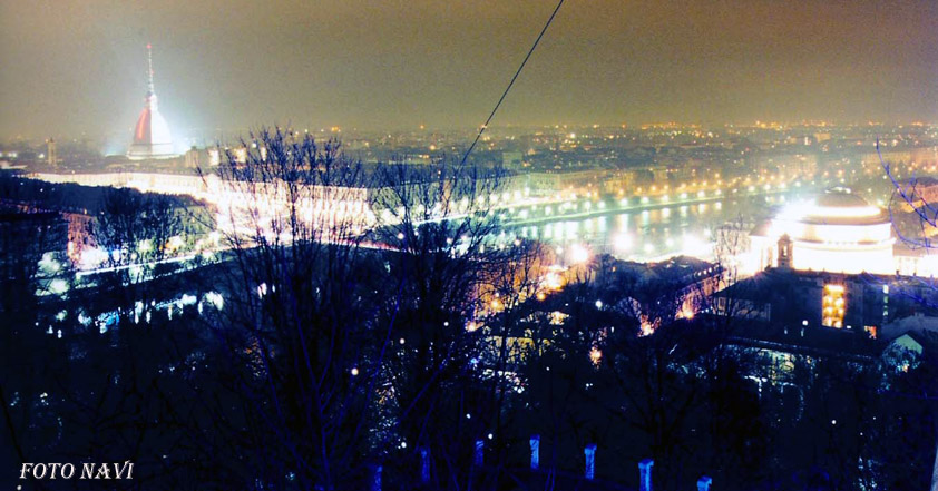 Panorama di Torino dal monte dei Cappuccini
