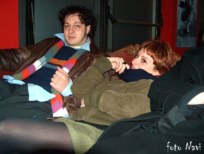 Fatrane e Charlot Rilassati sul divanetto