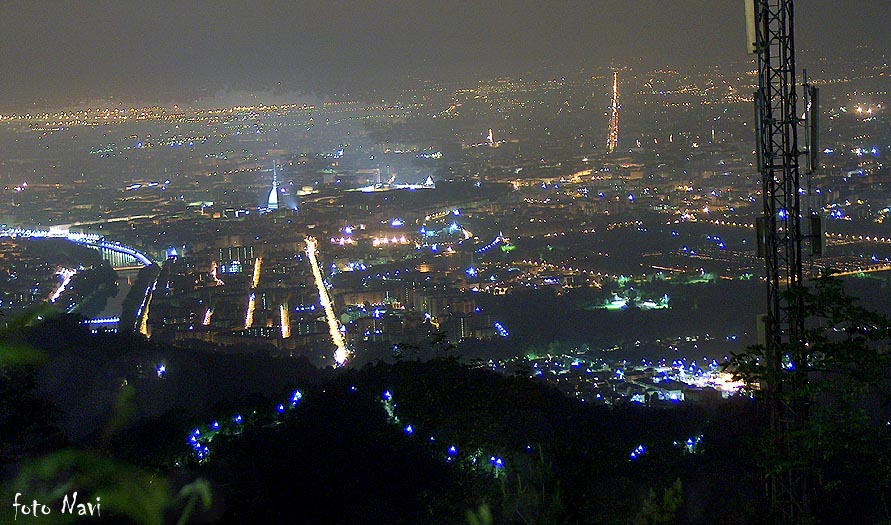 Panorama di Torino dalla basilica di Superga