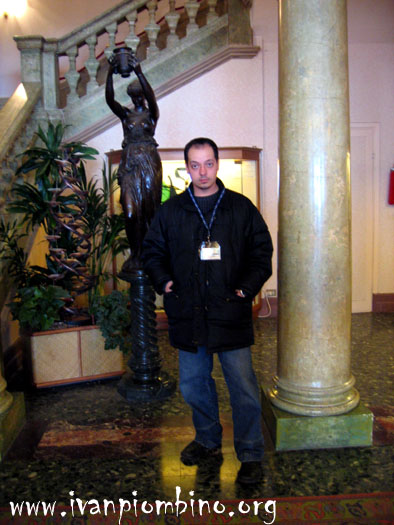 Ivan Piombino nell'Hotel Rojal